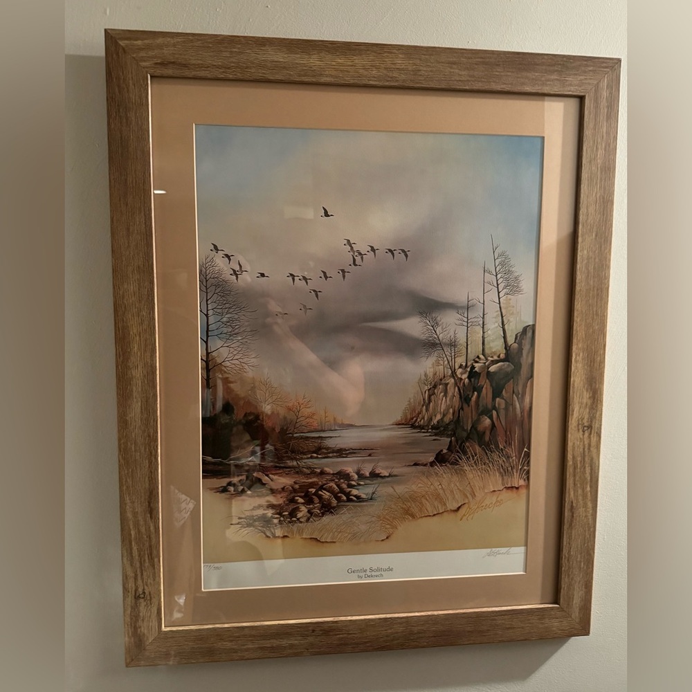 “Gentle Solitude" by American fine artist David E. Krech